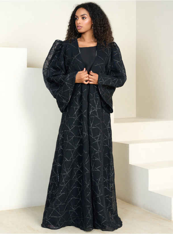 Black Star Abaya
