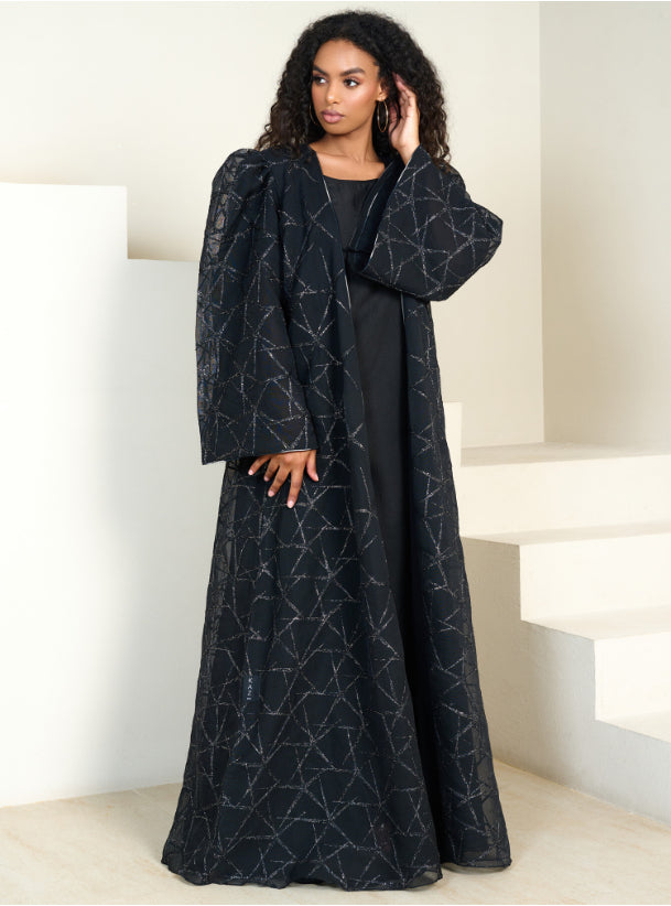 Black Star Abaya