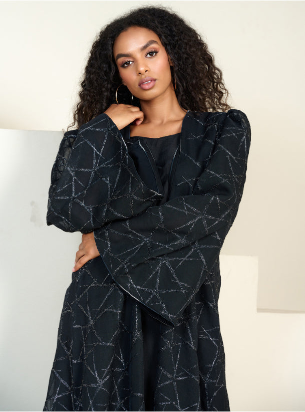 Black Star Abaya