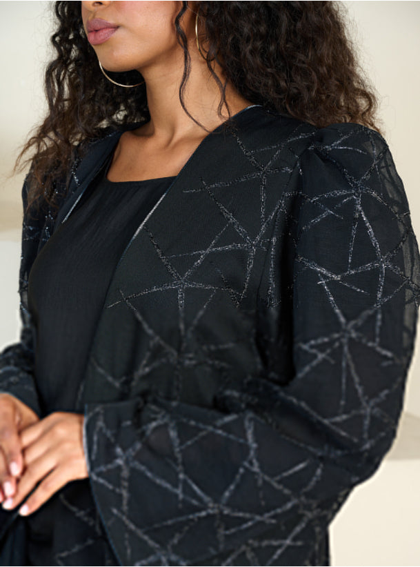 Black Star Abaya