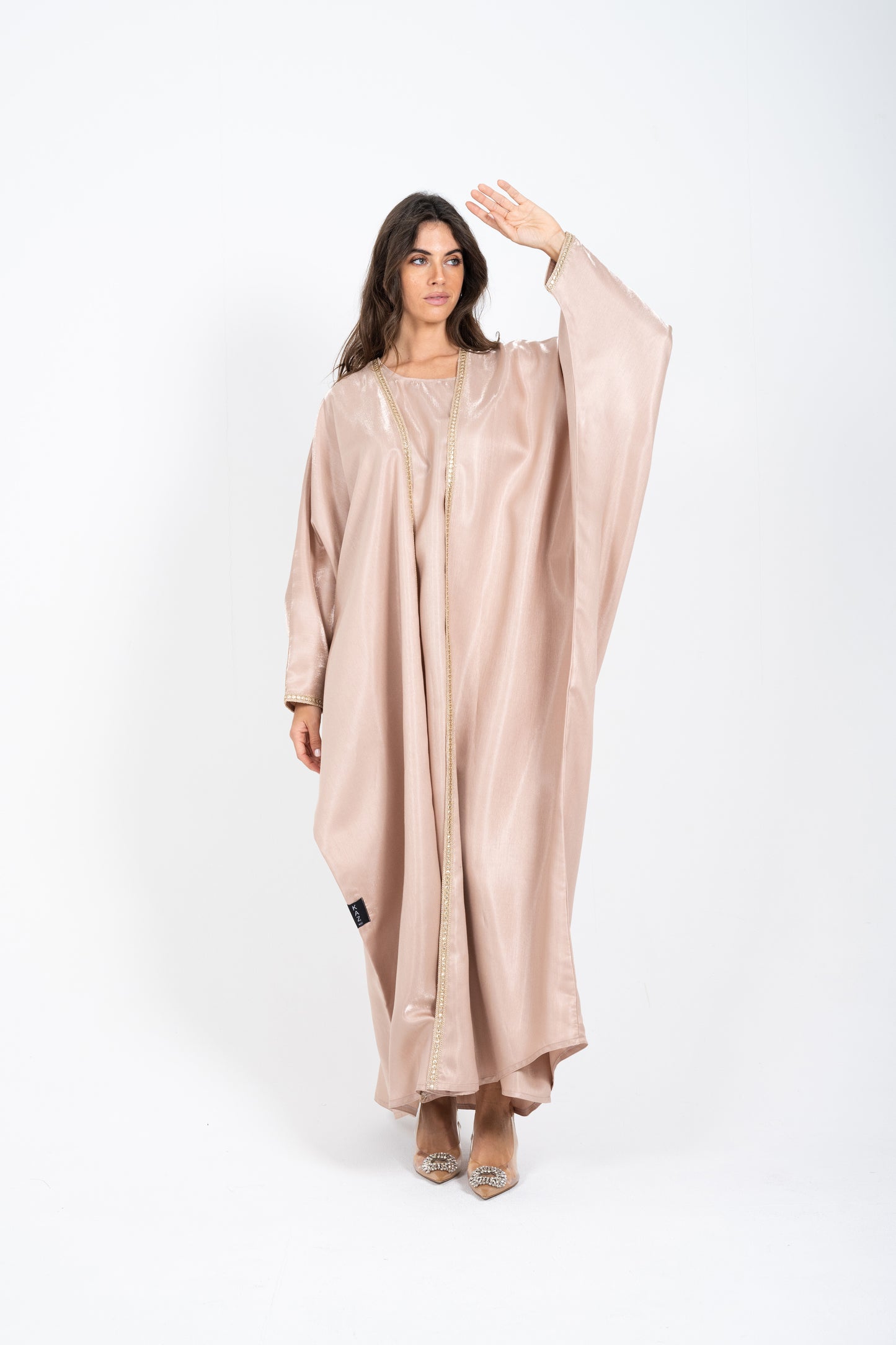 Gold Angel Abaya