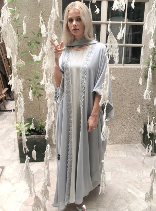 Cool Grey Bisht