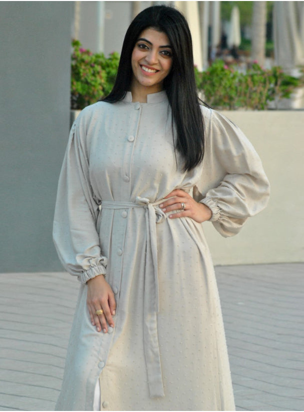 Cream Frock
