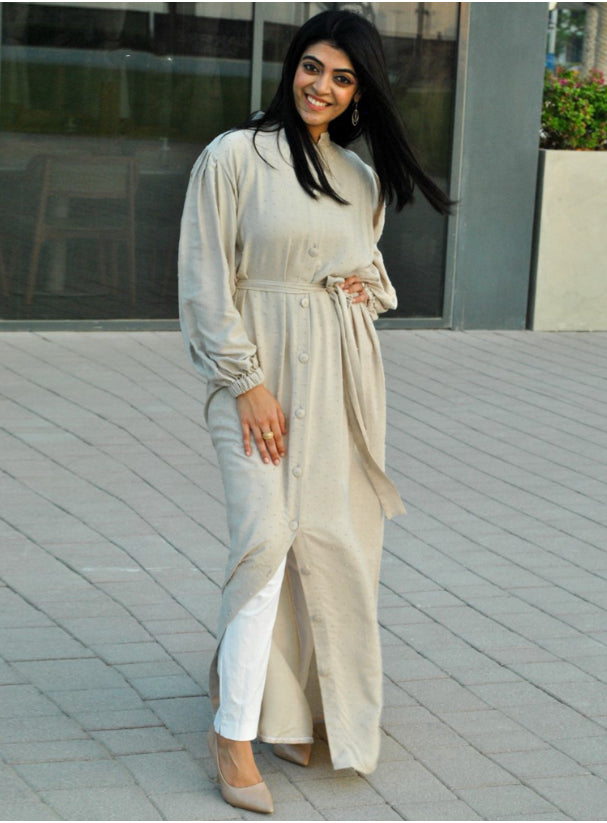 Cream Frock