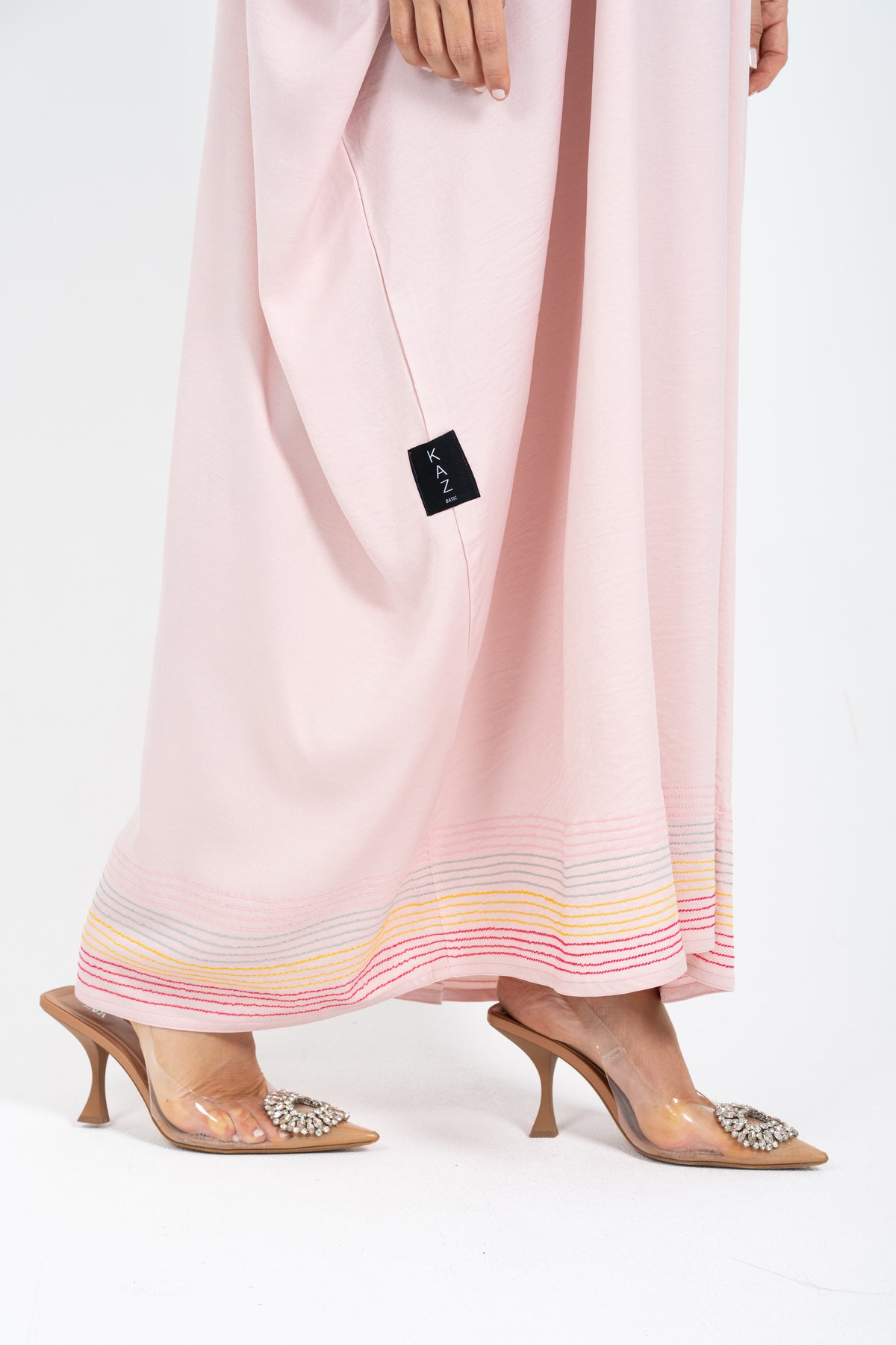Pink Block Jalabiya