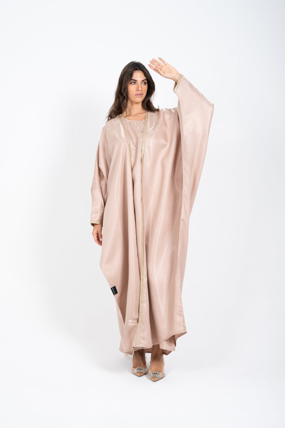 Gold Angel Abaya