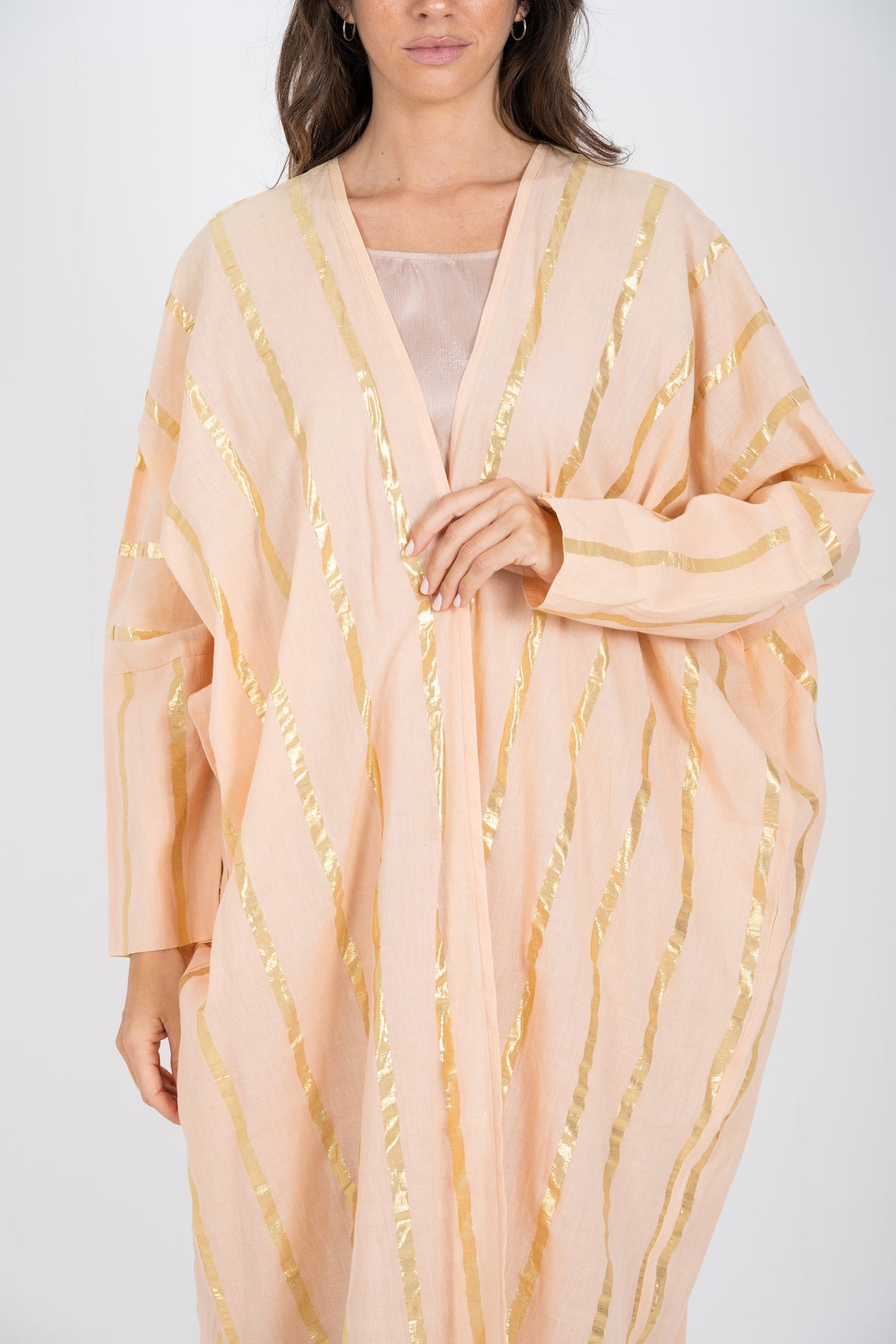 Peach Abaya