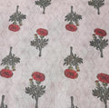 Floral Lenin Jacket Style Abaya