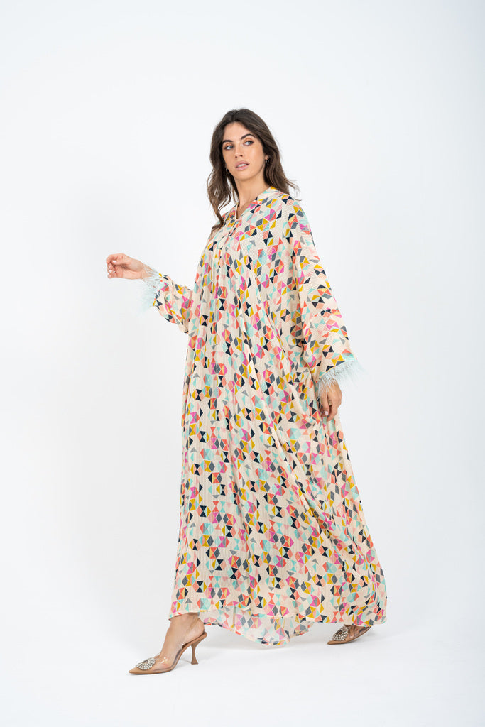 Multi Angel Abaya