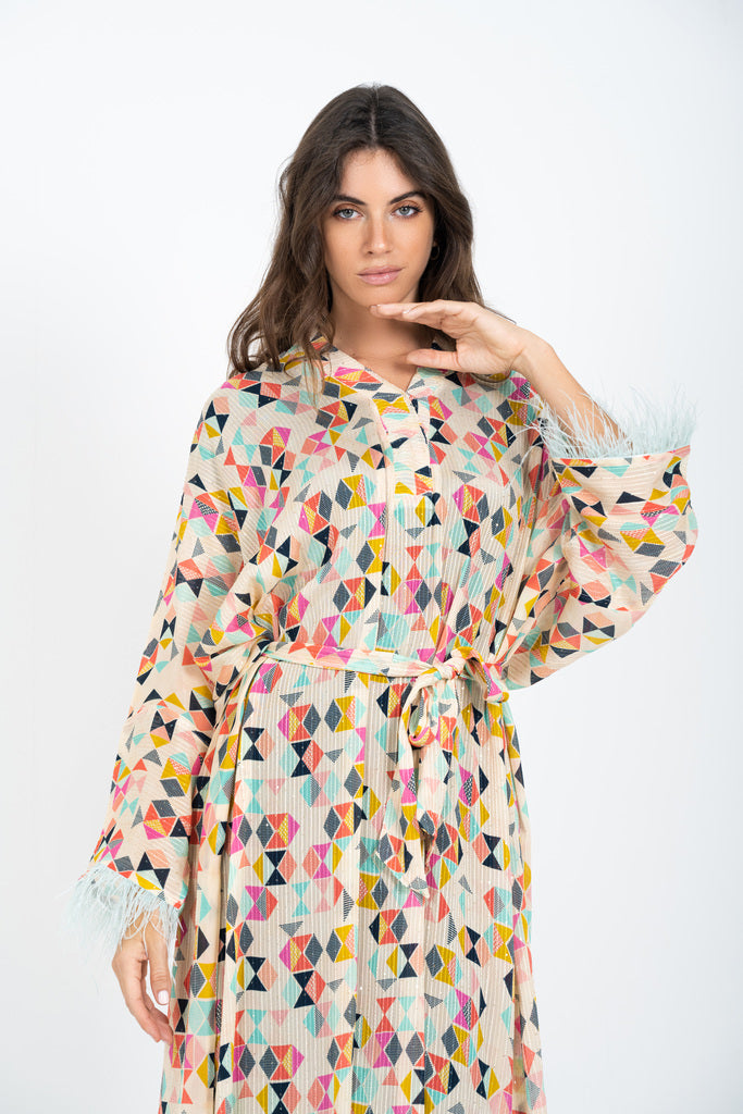 Multi Angel Abaya